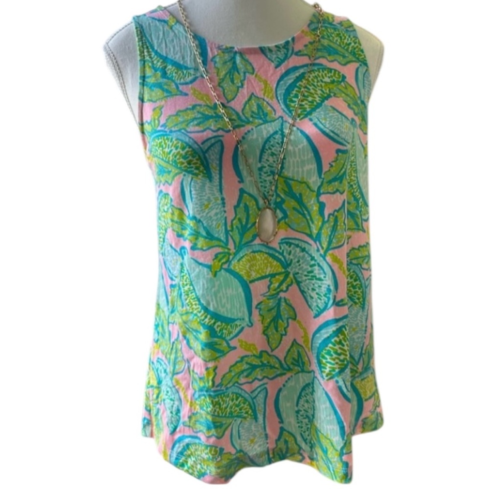 Lilly Pulitzer blouse xs pima cotton
